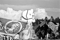 Bread & Puppet's Our Annual Domestic Resurrection Circus 1992 Glover, Vermont.  (photo RT Simon)